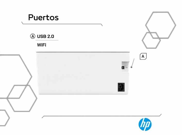 IMPRESORA HP LASERJET M111W LÁSER MONOCROMÁTICA WIFI USB A4 - 7