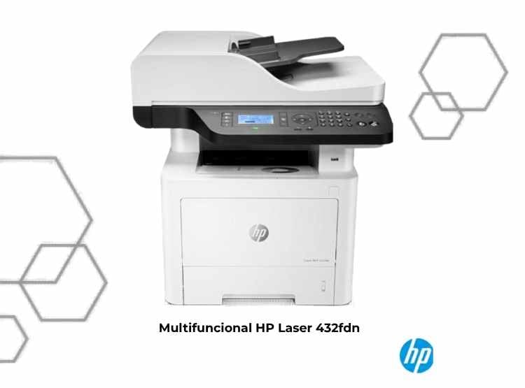 IMPRESORA HP LASER 432FDN LÁSER MULTIFUNCIONAL MONOCROMÁTICA ETHERNET - 1