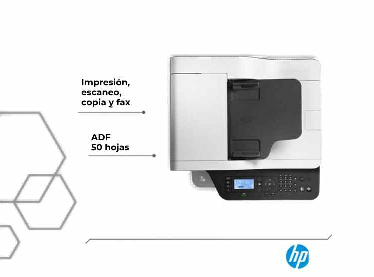 IMPRESORA HP LASER 432FDN LÁSER MULTIFUNCIONAL MONOCROMÁTICA ETHERNET - 2