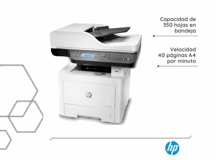IMPRESORA HP LASER 432FDN LÁSER MULTIFUNCIONAL MONOCROMÁTICA ETHERNET - 3