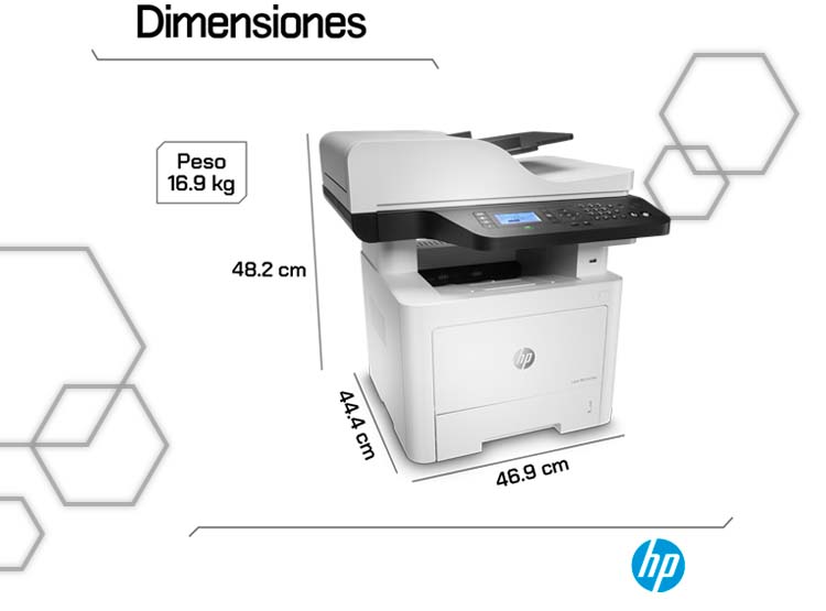 IMPRESORA HP LASER 432FDN LÁSER MULTIFUNCIONAL MONOCROMÁTICA ETHERNET - 7