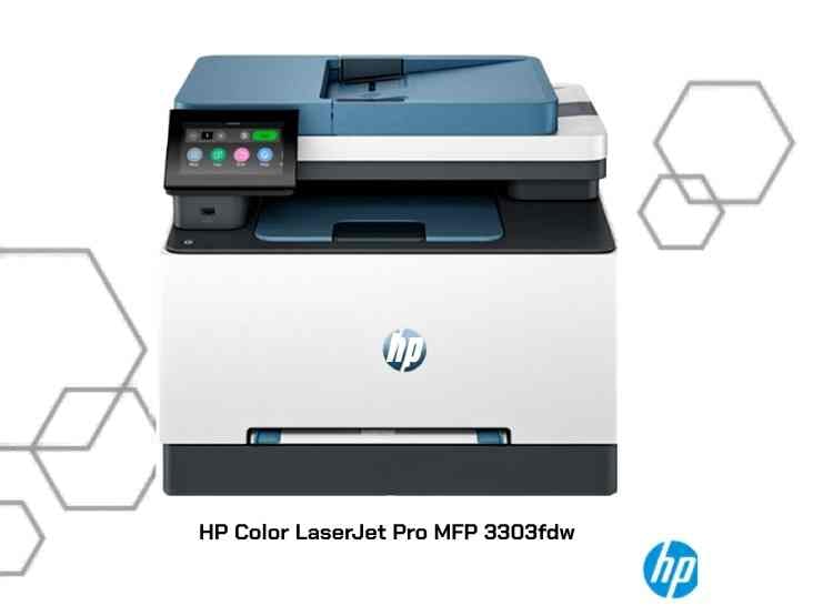 IMPRESORA HP COLOR LASERJET PRO MFP 3303FDW LÁSER MULTIFUNCIONAL COLOR WIFI - 1