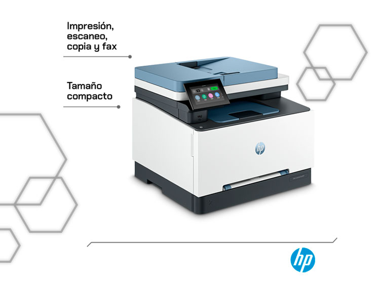 IMPRESORA HP COLOR LASERJET PRO MFP 3303FDW LÁSER MULTIFUNCIONAL COLOR WIFI - 2