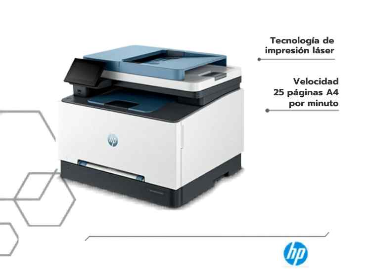 IMPRESORA HP COLOR LASERJET PRO MFP 3303FDW LÁSER MULTIFUNCIONAL COLOR WIFI - 3