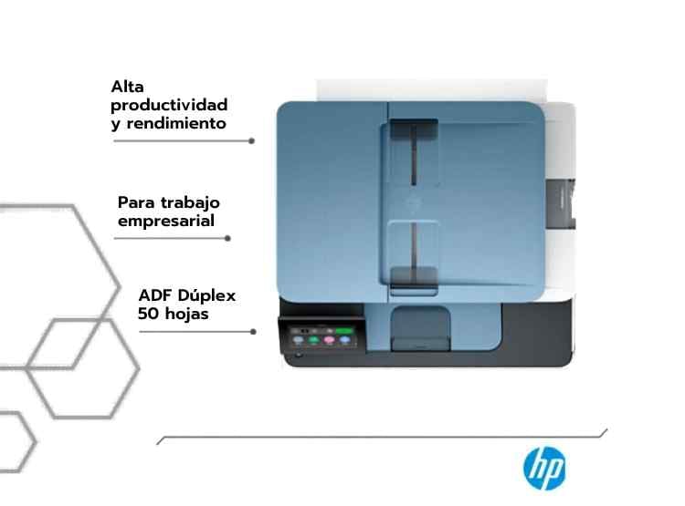 IMPRESORA HP COLOR LASERJET PRO MFP 3303FDW LÁSER MULTIFUNCIONAL COLOR WIFI - 5