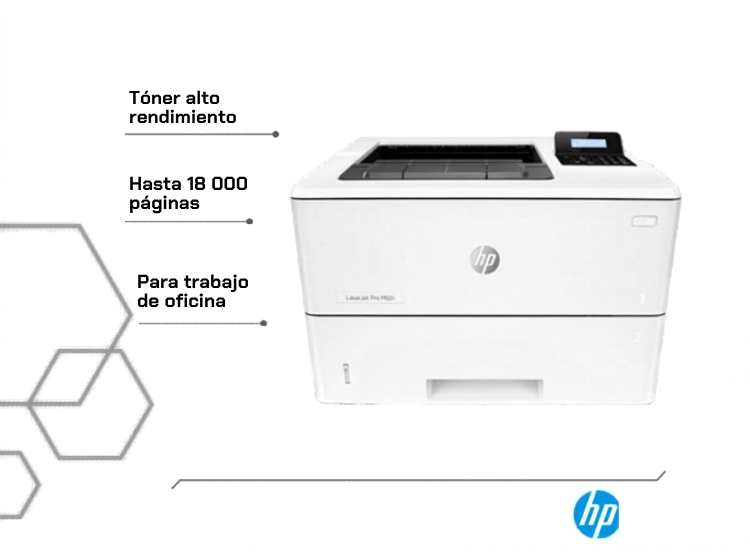 IMPRESORA HP LASERJET PRO M501DN LÁSER MONOCROMÁTICA DUPLEX ETHERNET A4 - 5