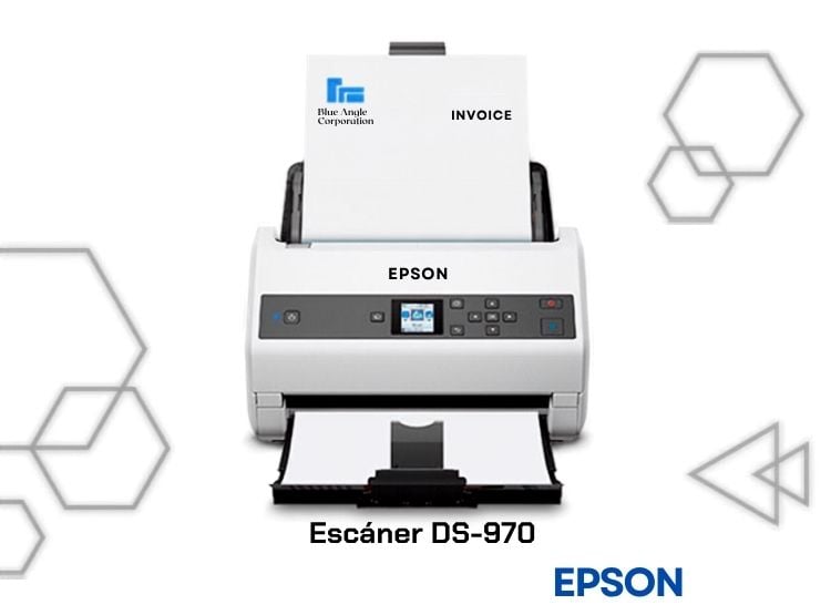 ESCANER EPSON DS-970 DÚPLEX COLOR 85 PPM 170 IPM ADF 100 HOJAS USB 3.0 - 1