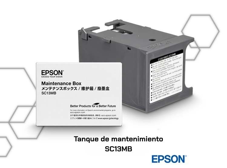 TANQUE DE MANTENIMIENTO EPSON SC13MB PARA SURECOLOR SERIE F SERIE T - 1