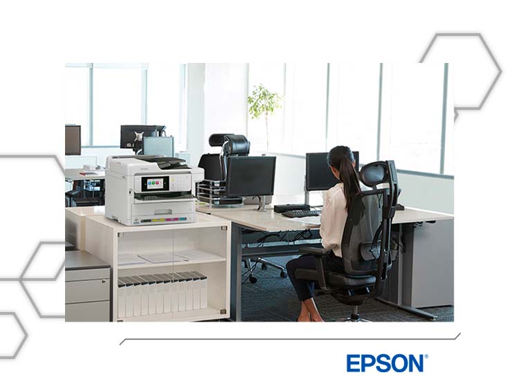 IMPRESORA MULTIFUNCIONAL EPSON WORKFORCE PRO WF-C5891 COLOR PRECISIONCORE WIFI DÚPLEX - 8