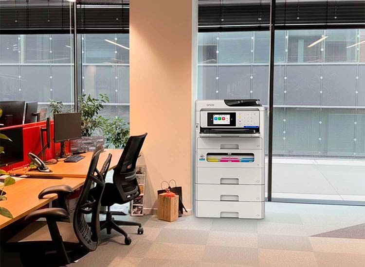 IMPRESORA MULTIFUNCIONAL EPSON WORKFORCE PRO EM-C800 COLOR HEAT-FREE WIFI DÚPLEX - 9