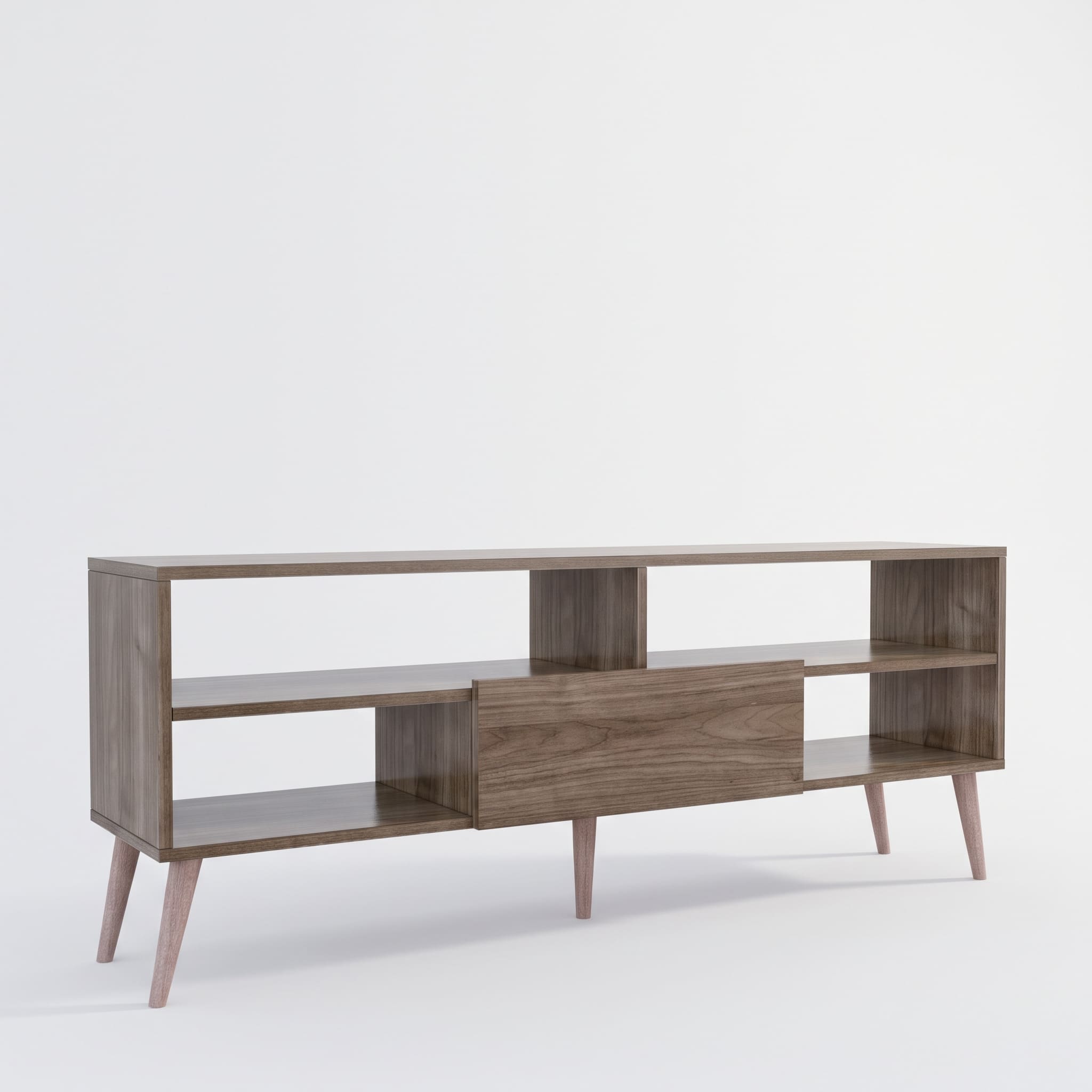 MESA DE TV MOVENDA MUEBLES SAO LEOPOLDO 65' 1 PUERTA MOVENDA GALES - 7
