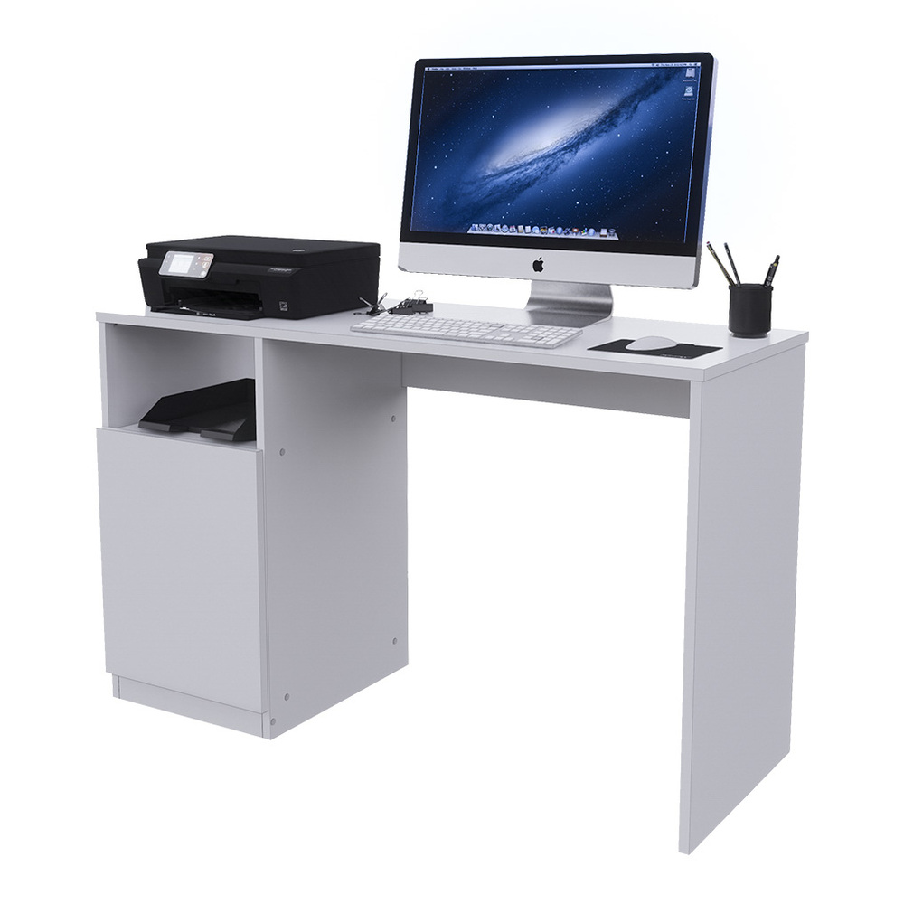 ESCRITORIO SIMONE 120CM 1 PUERTA MOVENDA BLANCO - 7