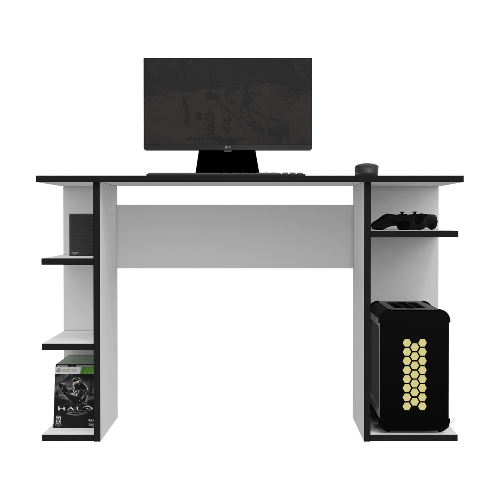 ESCRITORIO GAMER NR 12 120CM MOVENDA BLANCO - 5