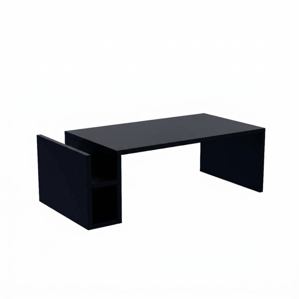 MESA DE CENTRO IPE MOVENDA NEGRO - 5