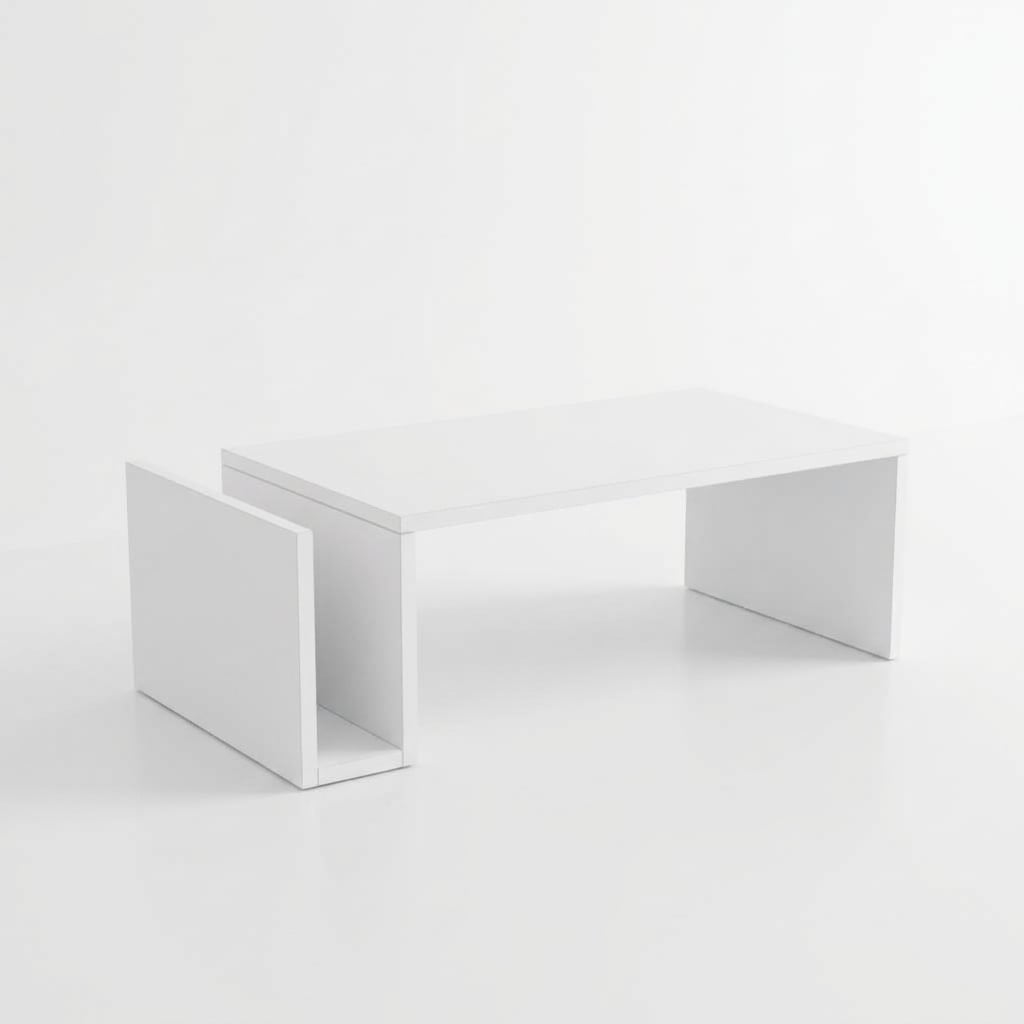 MESA DE CENTRO MOVENDA MUEBLES IPE MOVENDA BLANCO - 5