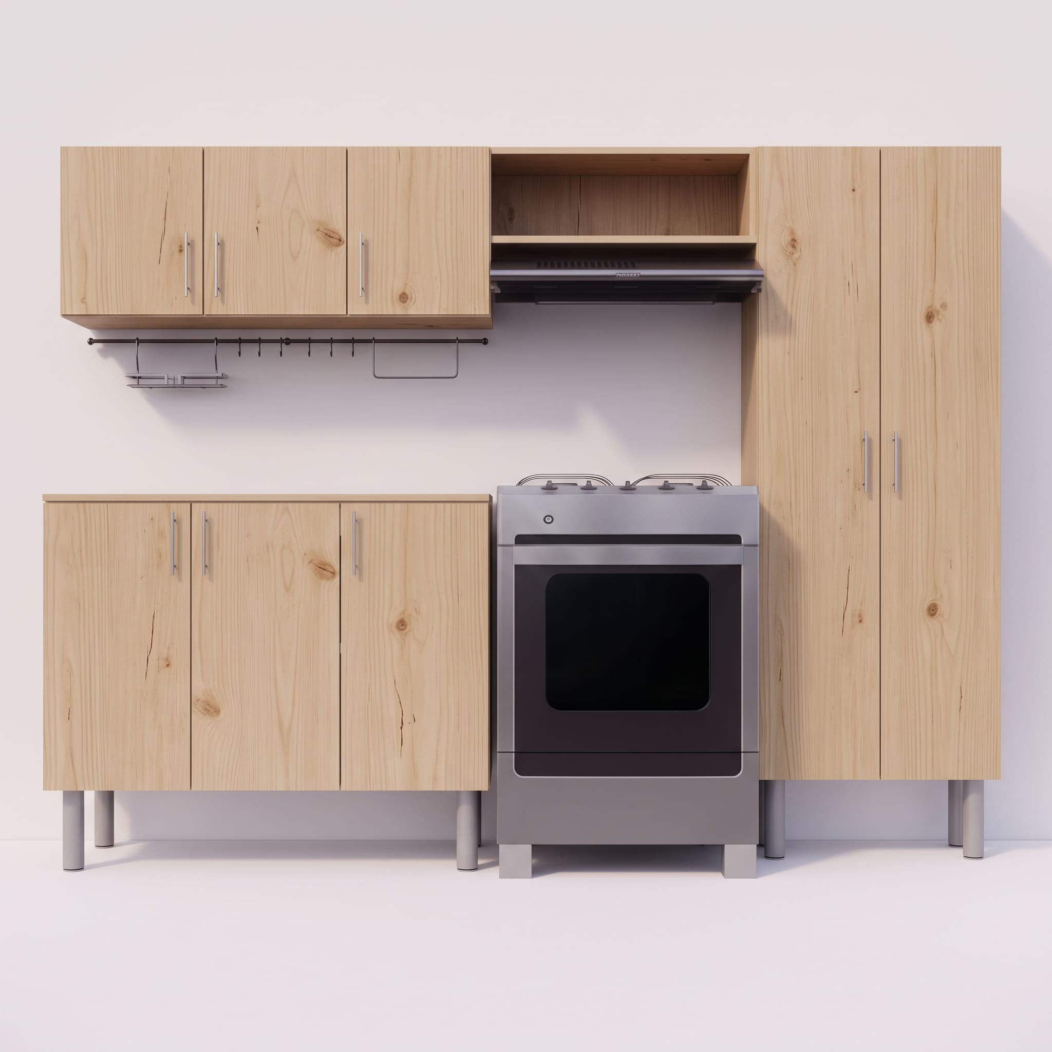 MUEBLE DE COCINA VALERIA 230CM MOVENDA DUNA - 7