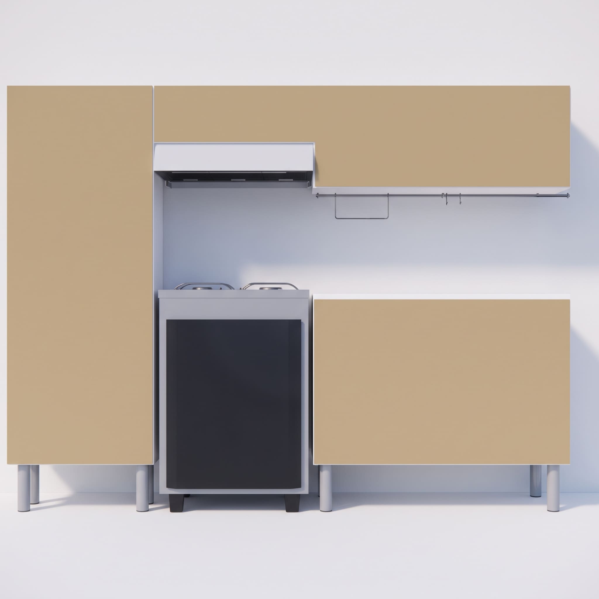 MUEBLE DE COCINA VALERIA 230CM MOVENDA BLANCO - 8