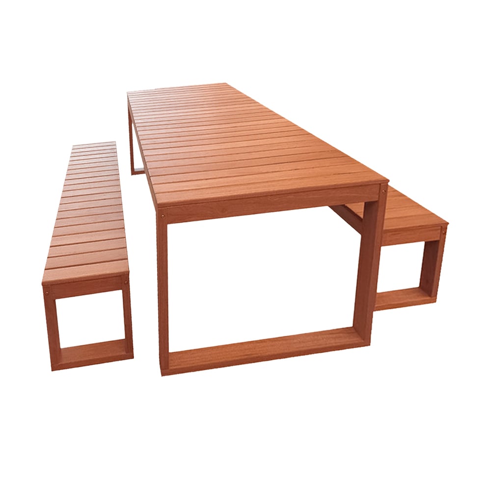 JUEGO COMEDOR MOVENDA MUEBLES CALI 4 PERSONAS MADERA - 5