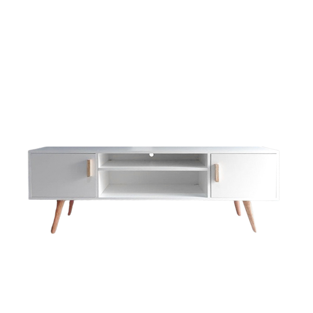 MESA DE TV MOVENDA MUEBLES TORRES 50' MOVENDA BLANCO - 6