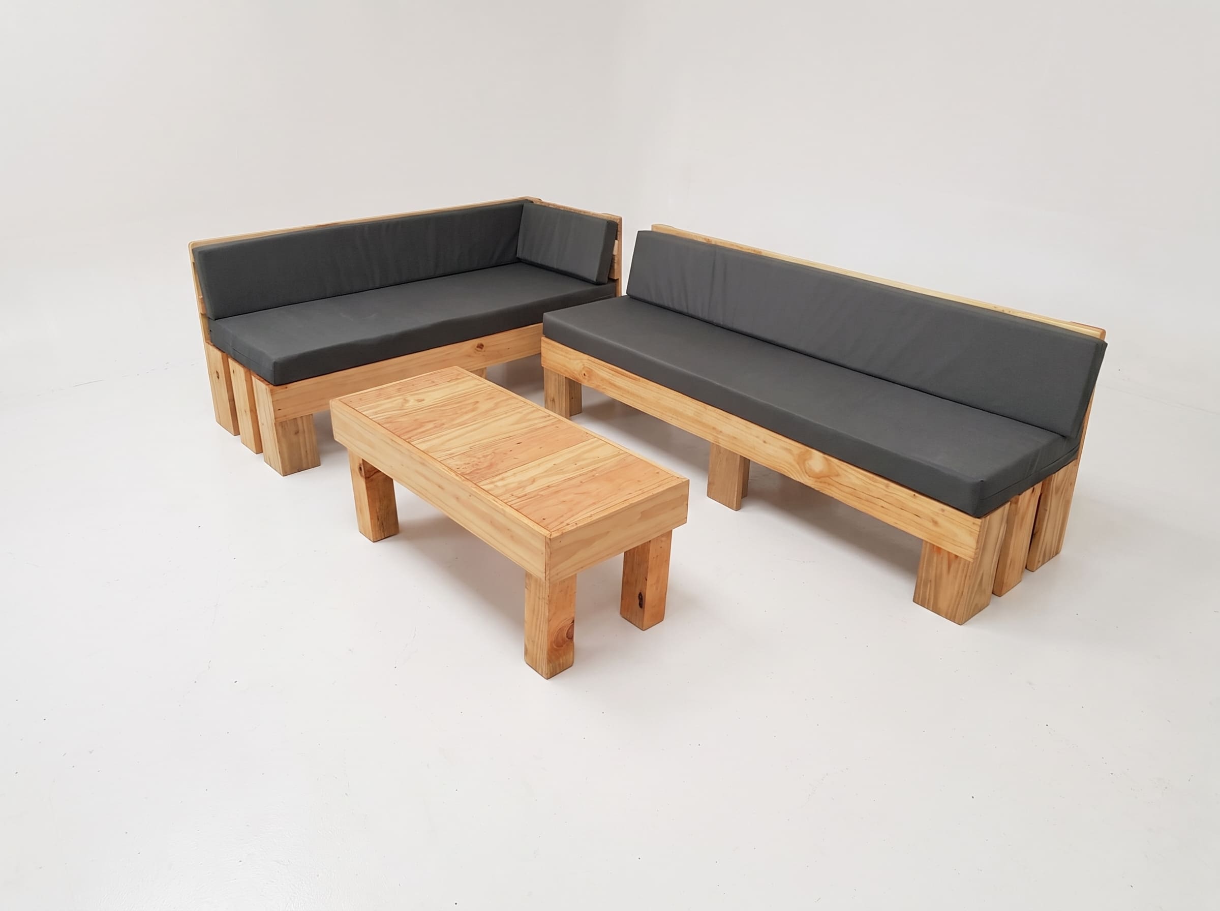 SET JUEGO TERRAZA MOVENDA MUEBLES MARTIN 5 PERSONAS MESA MARRON - 7