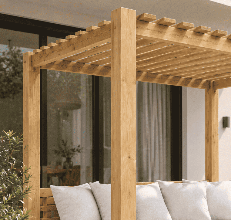 REPOSERA MOVENDA MUEBLES LUCINA MADERA PISCINA TECHO - 3