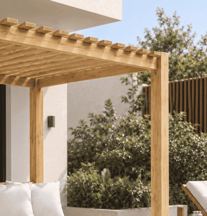 REPOSERA MOVENDA MUEBLES LUCINA MADERA PISCINA TECHO - 4