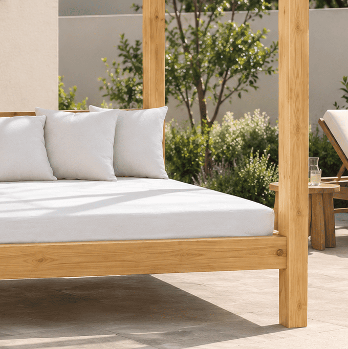 REPOSERA MOVENDA MUEBLES LUCINA MADERA PISCINA TECHO - 6