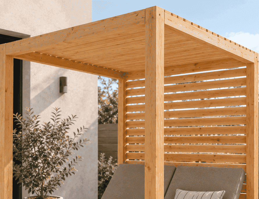 REPOSERA MOVENDA MUEBLES EMPERADOR MADERA PISCINA TECHO - 3