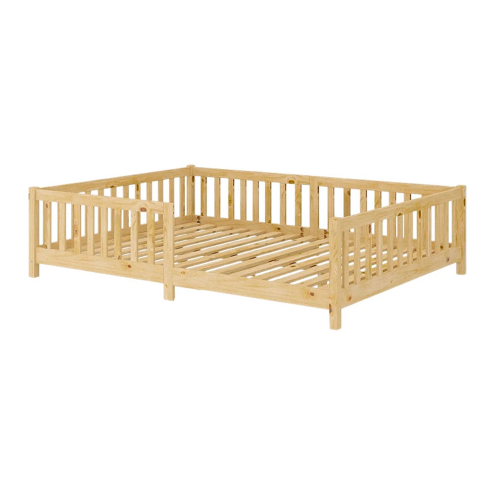 CAMA MONTESSORI DE MADERA MUNAY 2 PLAZAS MOVENDA - 4
