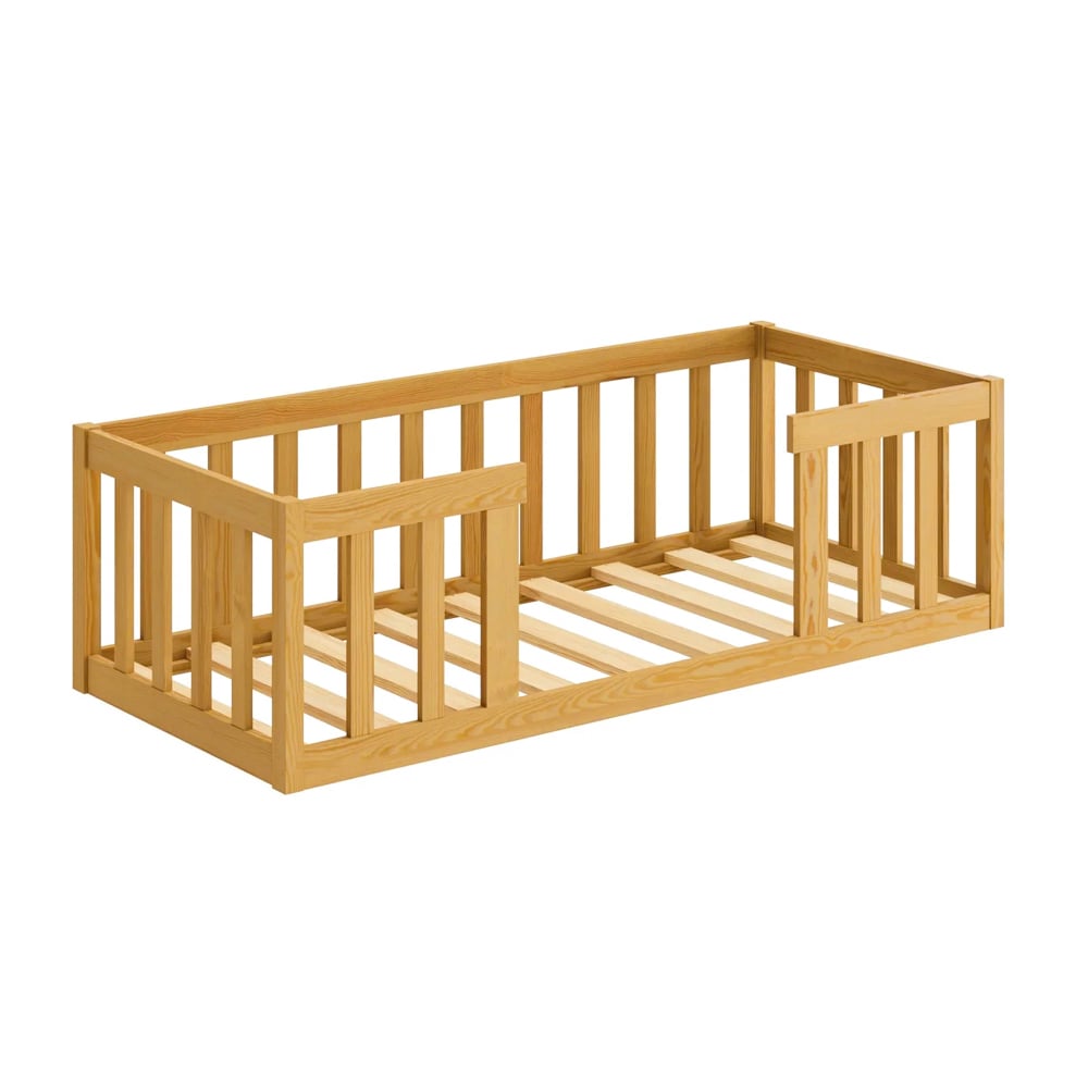 CAMA MONTESSORI DE MADERA URPI PLAZA Y MEDIA MOVENDA - 2
