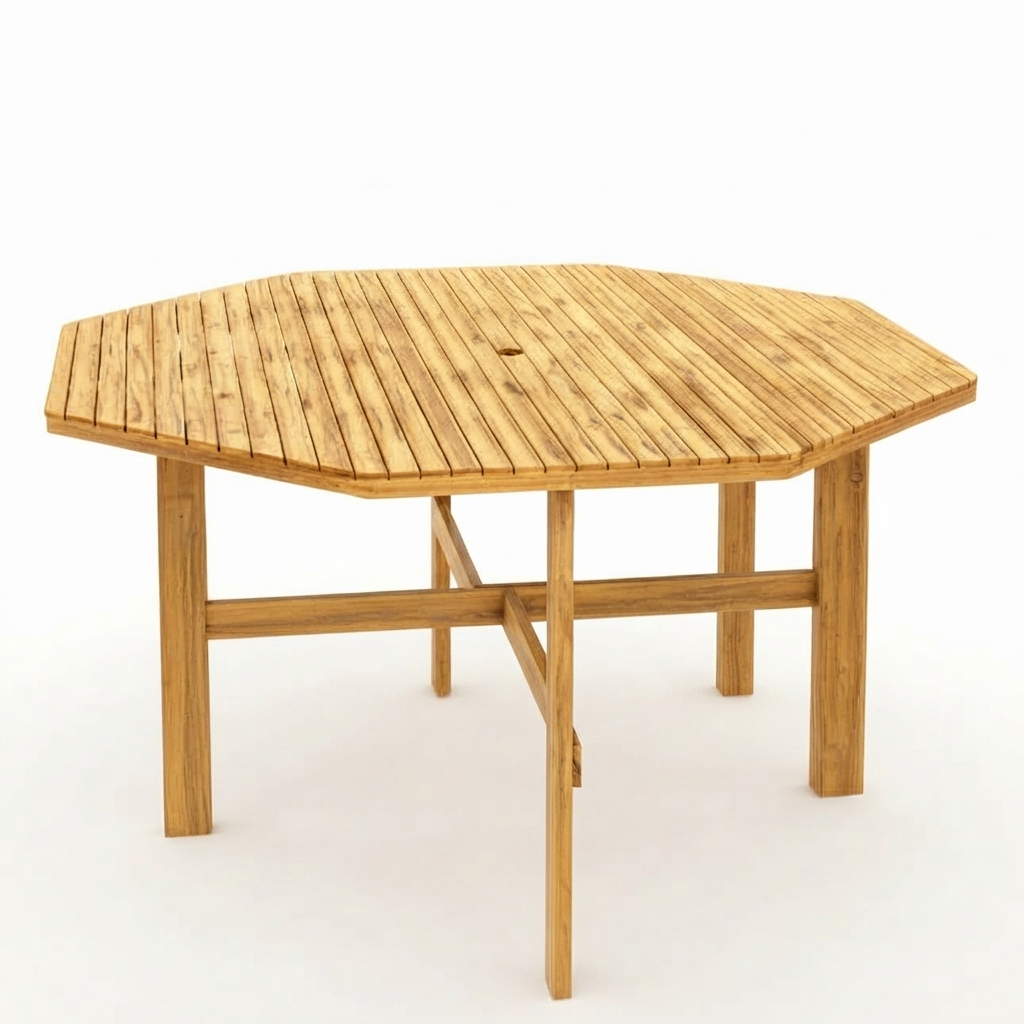 COMEDOR DE EXTERIOR DE MADERA ARJONA 4 PERSONAS MOVENDA - 6
