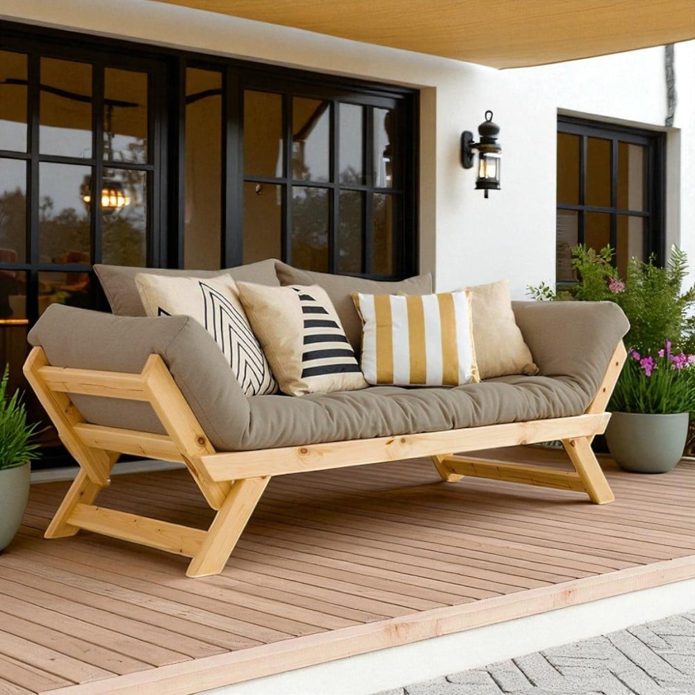 SOFA DE TERRAZA DE MADERA PARA 3 PERSONAS ALONDRA MOVENDA - 1