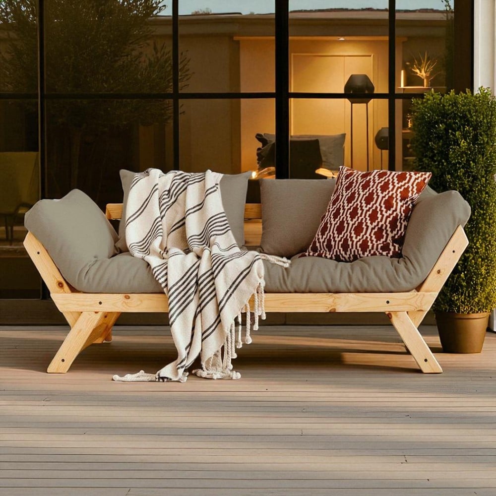 SOFA DE TERRAZA DE MADERA PARA 3 PERSONAS ALONDRA MOVENDA - 2