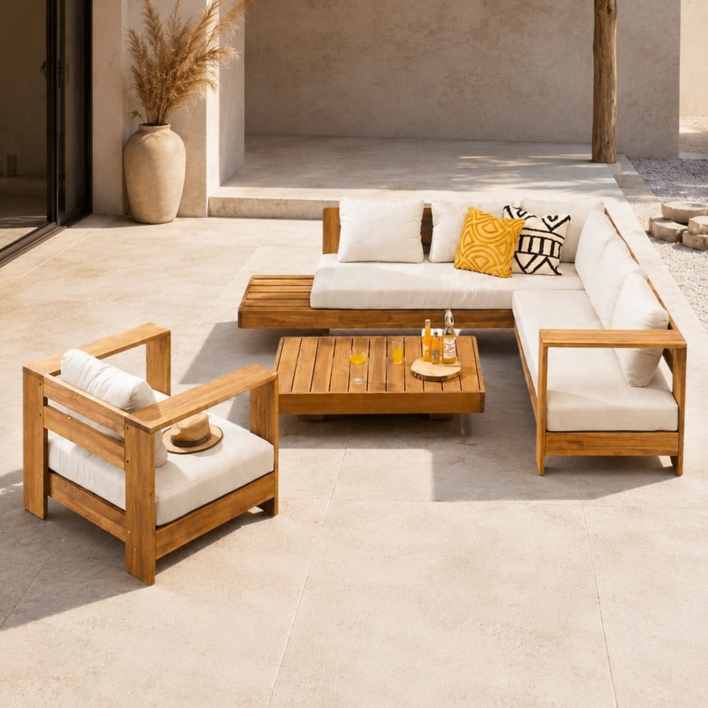 SET DE TERRAZA EN L DE MADERA MALVASIA MOVENDA - 2