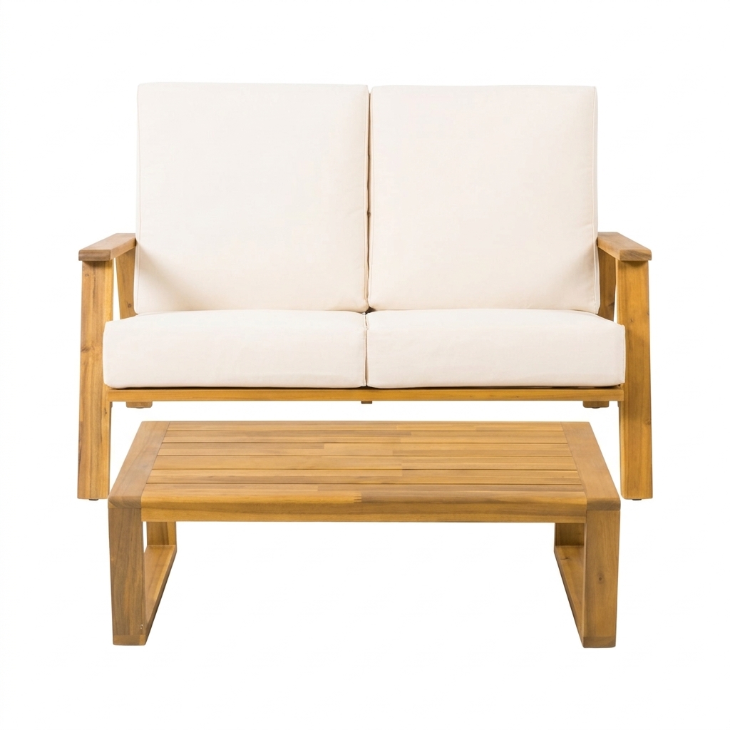 SOFÁ DE TERRAZA PARA 2 PERSONAS + MESA PELICANO MOVENDA - 6