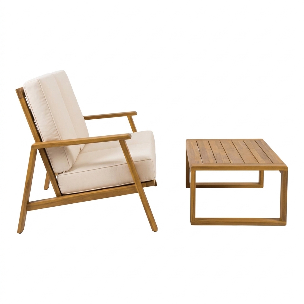 SOFÁ DE TERRAZA PARA 2 PERSONAS + MESA PELICANO MOVENDA - 7