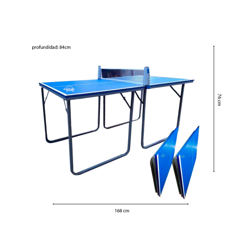 MESA DE PING PONG DEPA 168 X 84 MOVENDA - 3