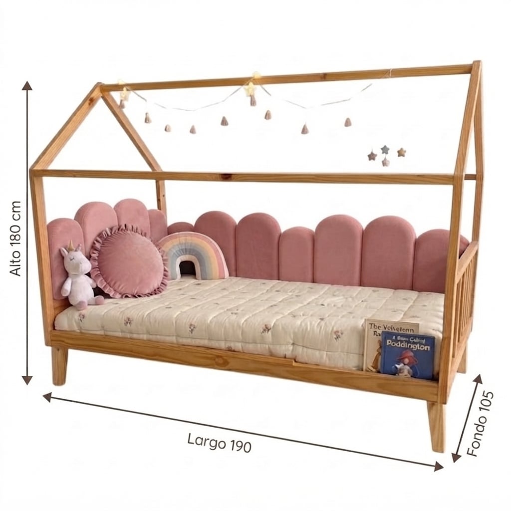 CAMA MONTESSORI EVOLUTIVA PLAZA Y MEDIA NIMBO MOVENDA - 3