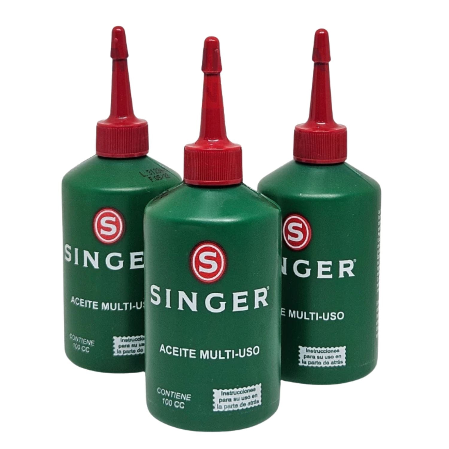 ACEITE SINGER 100ML PACK X 3 - 1