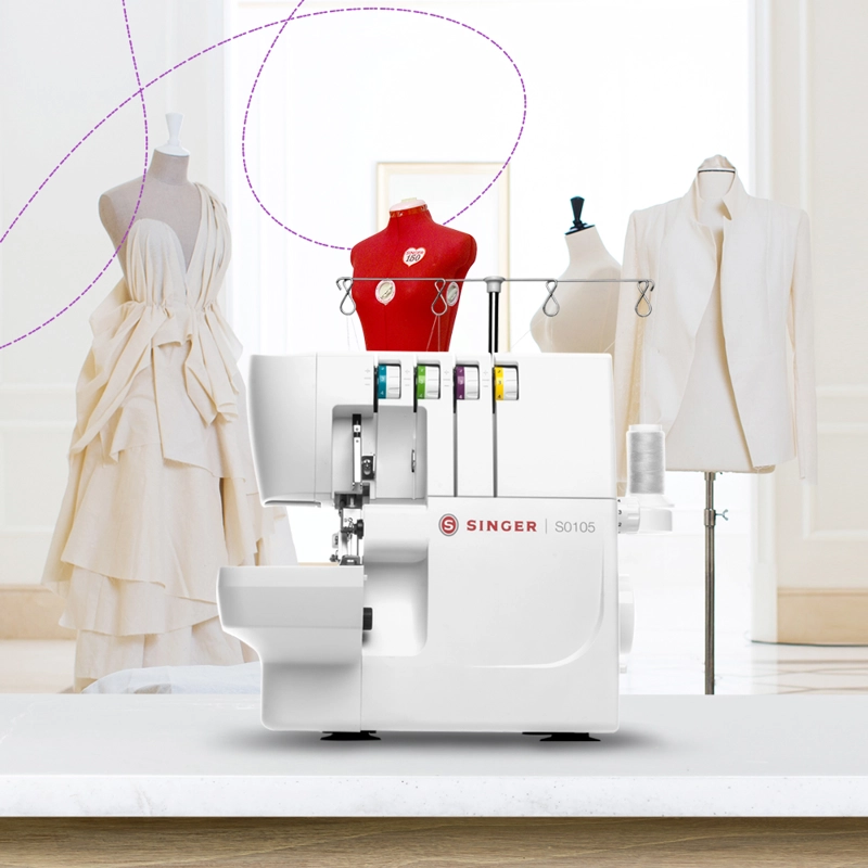 MAQUINA DE COSER SINGER S0105 REMALLA - 5