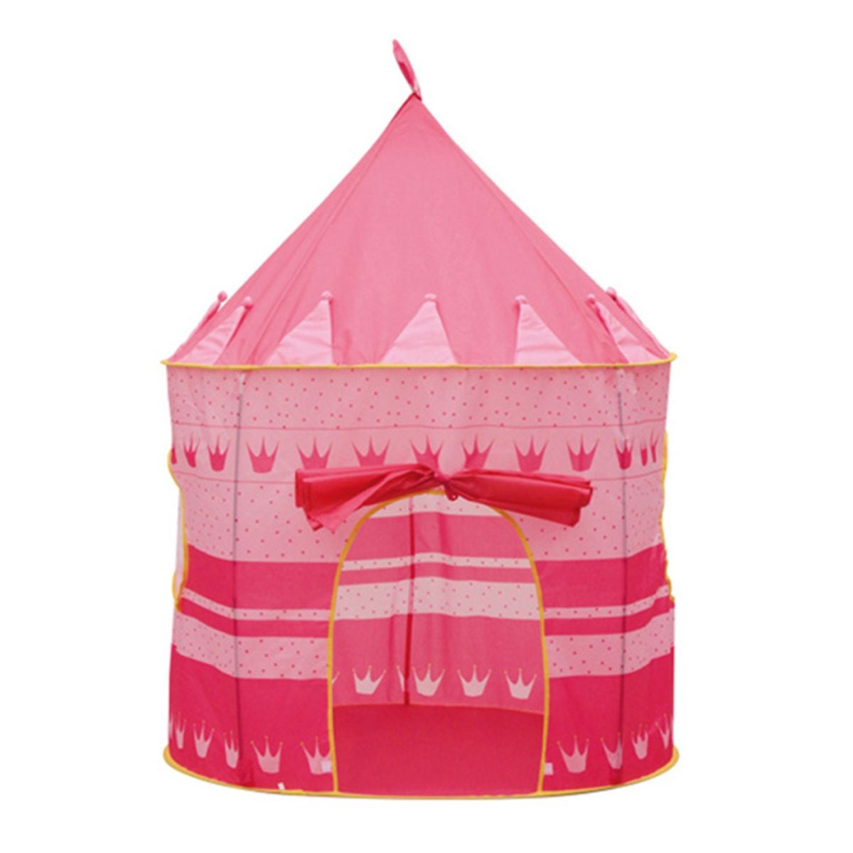 CARPA CASTILLO ARMABLE PARA NIÑA COLOR ROSADO - 1