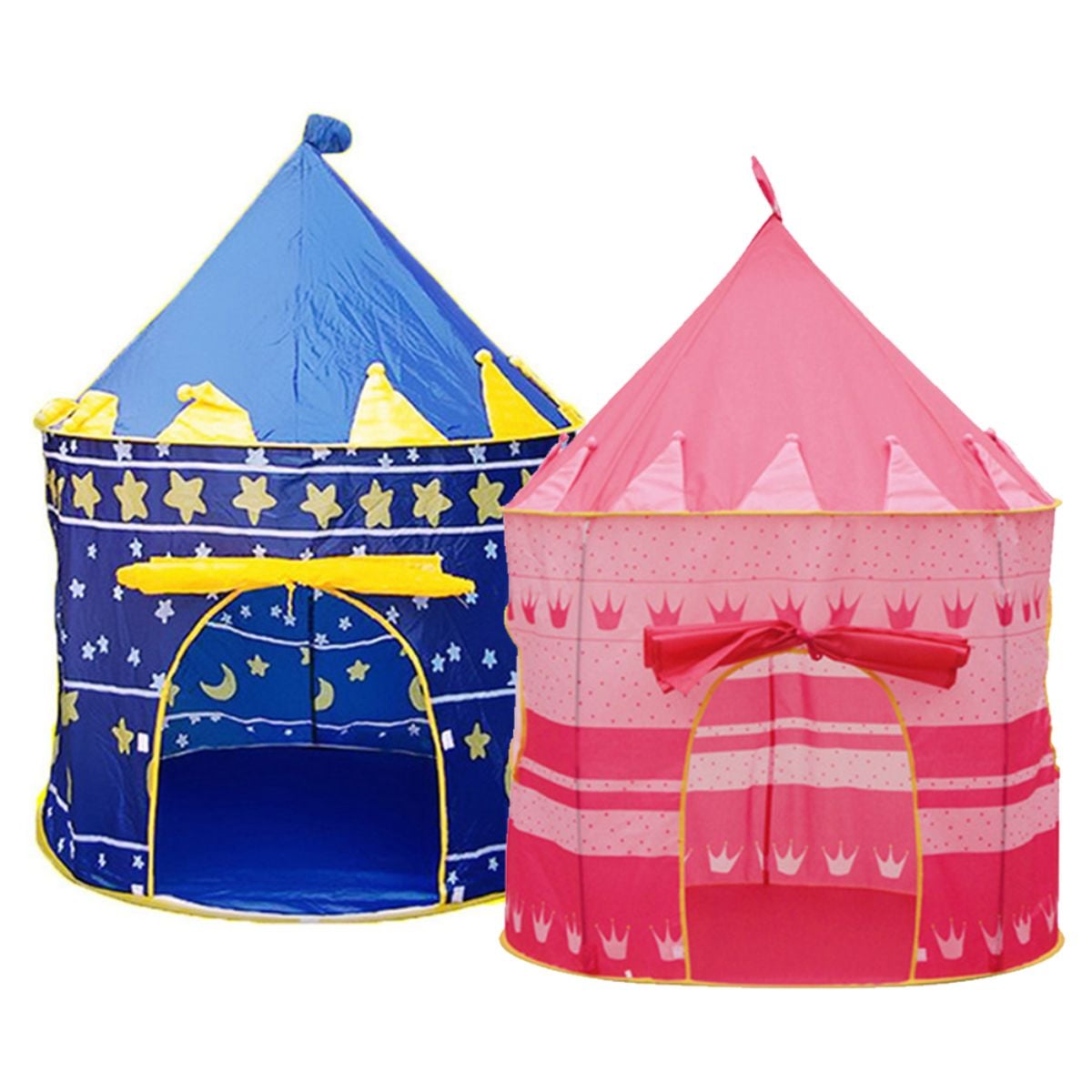 CARPA CASTILLO ARMABLE PARA NIÑA COLOR ROSADO - 2
