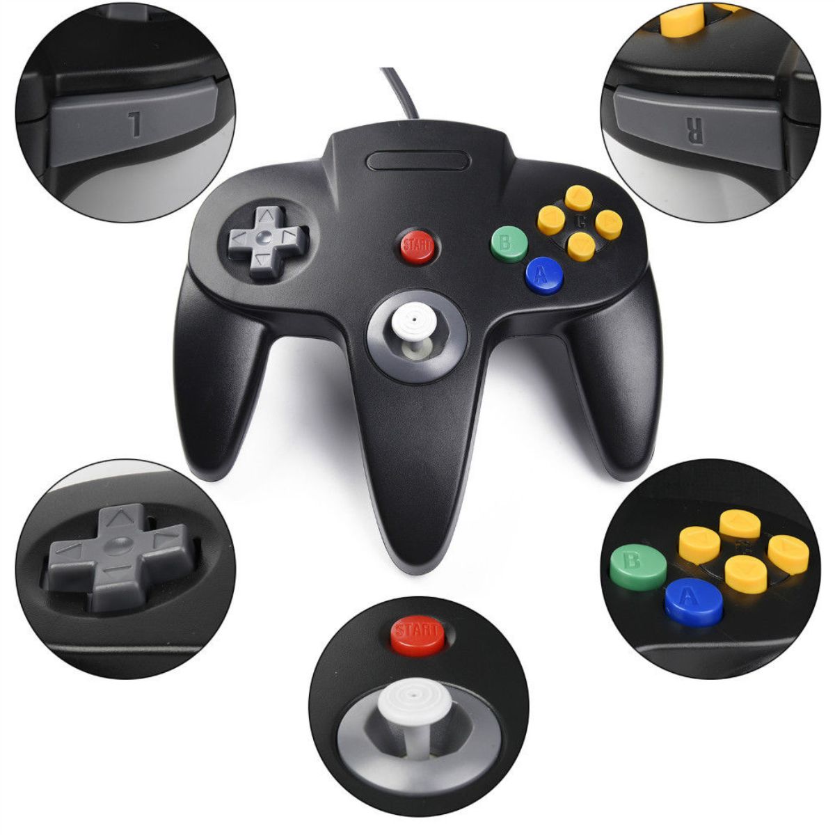 MANDO COMPATIBLE CON NINTENDO 64 - 2