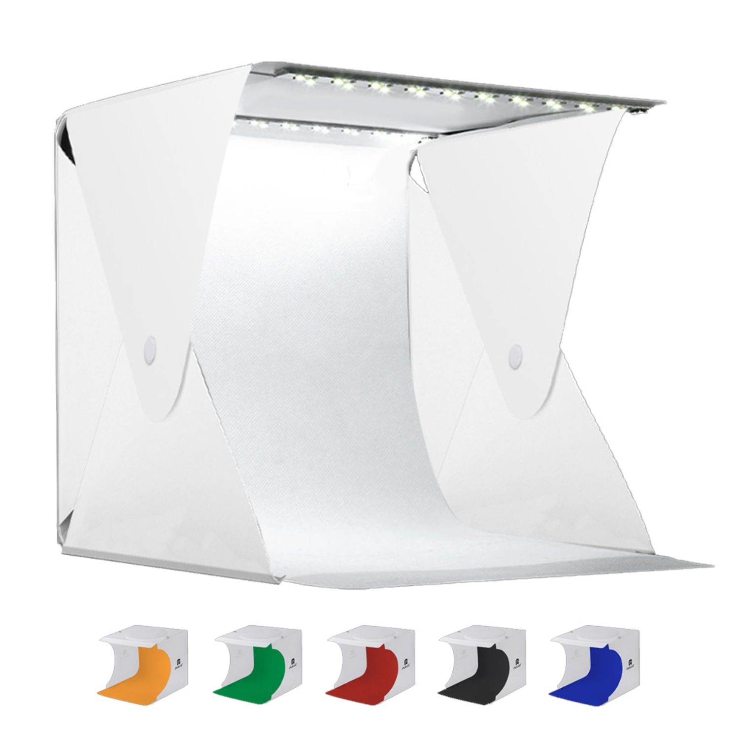 ESTUDIO FOTOGRAFICO MOD2 PORTATIL CON DOBLE TIRA LED - 1