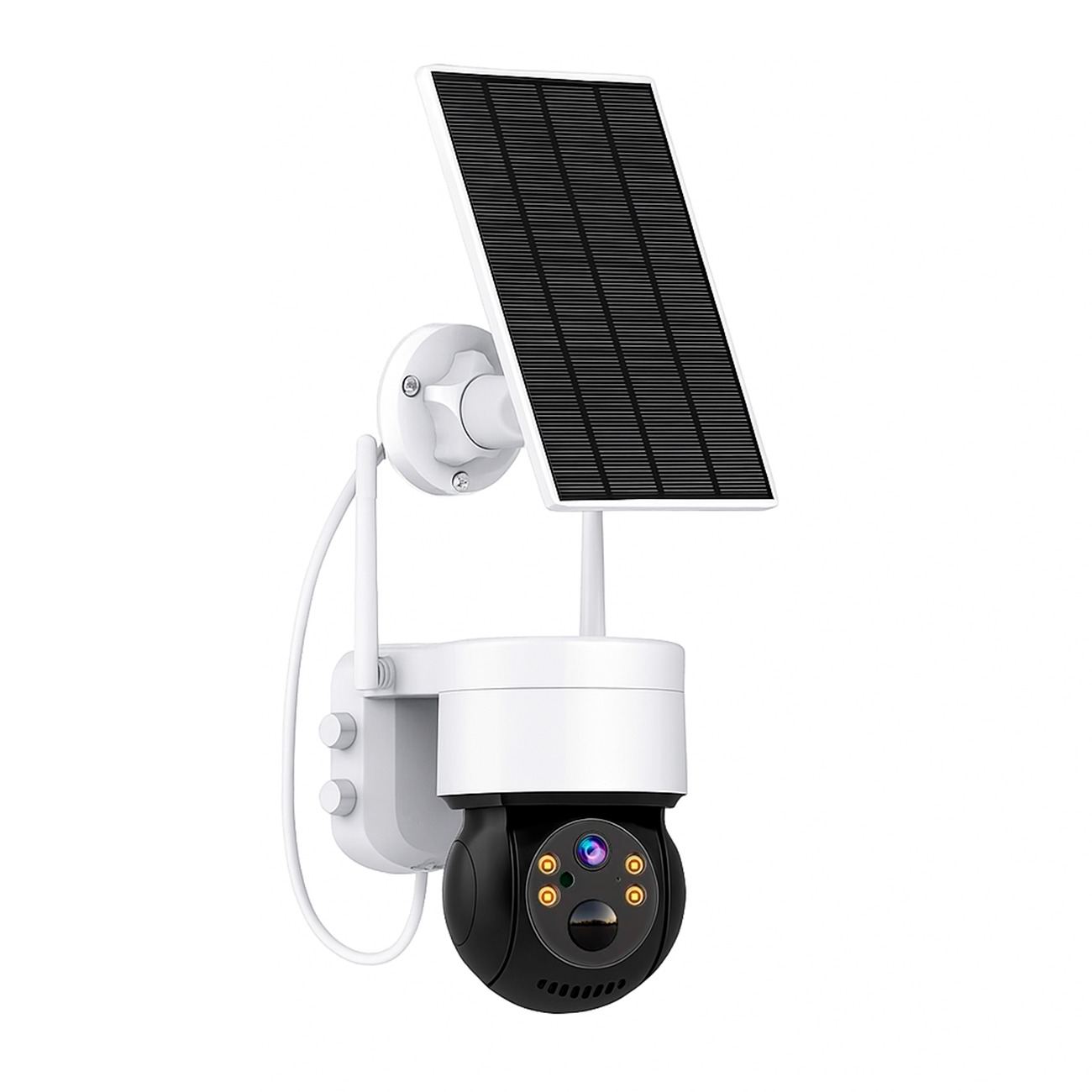 CAMARA IP SOLAR ULTRABYTE WIFI BATERIA RECARGABLE VISION NOCTURNA Q6 - 1