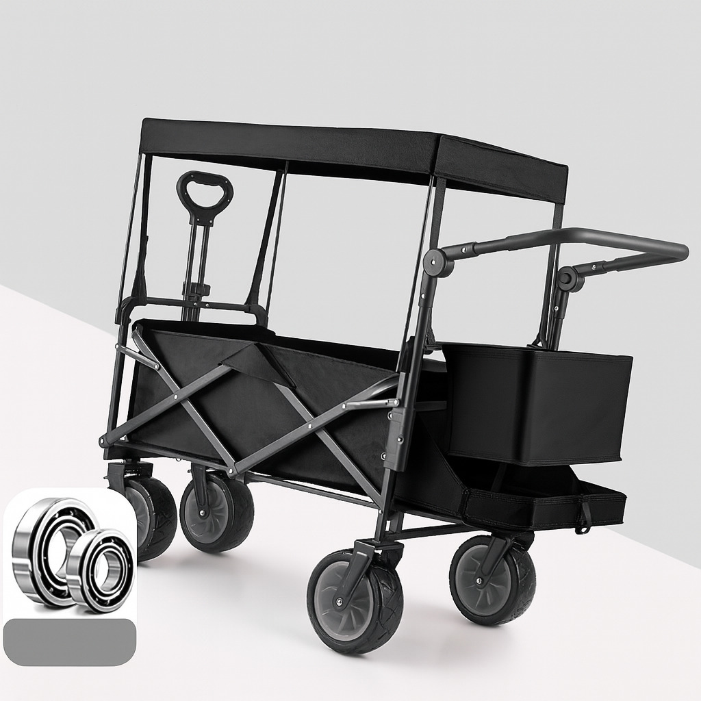 CARRITO PLEGABLE CON TAPASOL PARA COMPRAS PARA LLEVAR DE TODO 220KG - 3