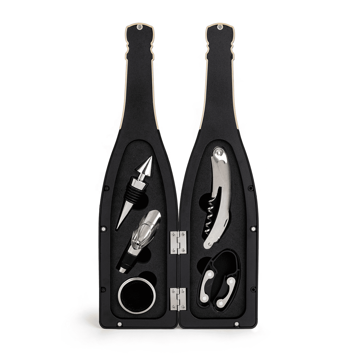 SET PARA BOTELLAS DE VINO -  5 ACCESORIOS - 3