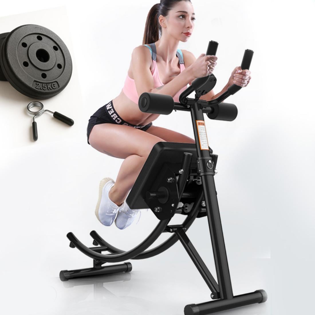 MAQUINA PARA ENTRENAR ABDOMINALES INCLUYE PESAS - 1