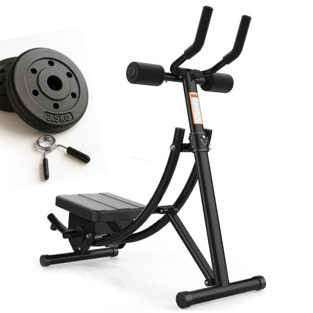 MAQUINA PARA ENTRENAR ABDOMINALES INCLUYE PESAS - 2