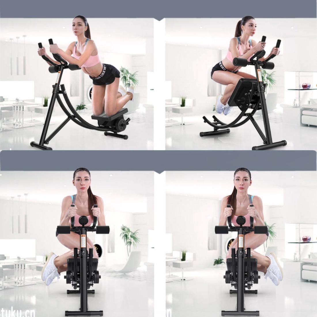 MAQUINA PARA ENTRENAR ABDOMINALES INCLUYE PESAS - 6